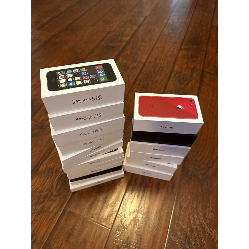 18 Genuine Apple iPhone Empty Boxes OEM Original Packaging Various Models